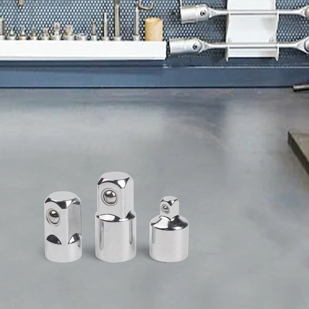 3X Socket Adapter Set for Diverse Mechanical Applications