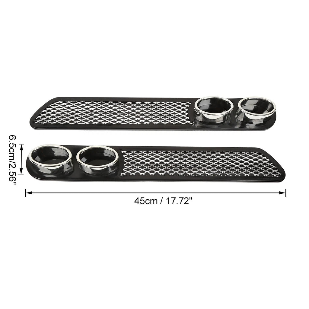 Side Air Flow Intake Grille for Universal Car Sticker (Universal)