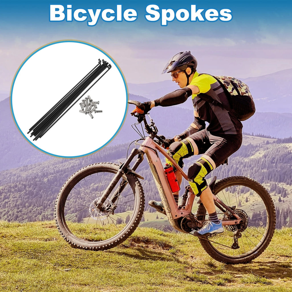 Bicycle Spokes Nipple 304 Stainless Replacement for Universal (All Years)