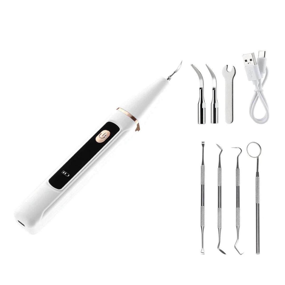 Dental scaler ultrasonic tooth cleaner for