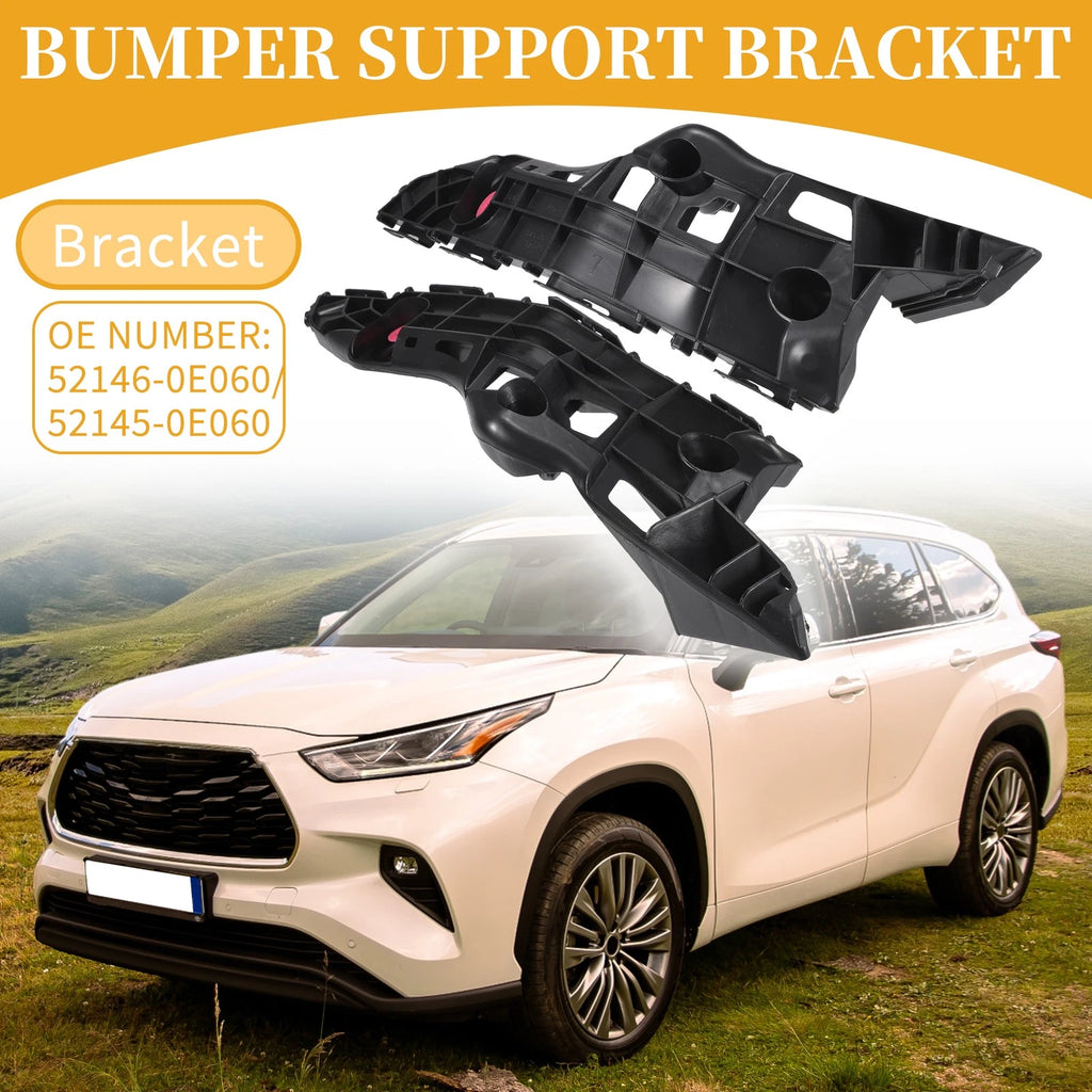 Front Left Bumper Support Bracket for Toyota Highlander (2014–2016)