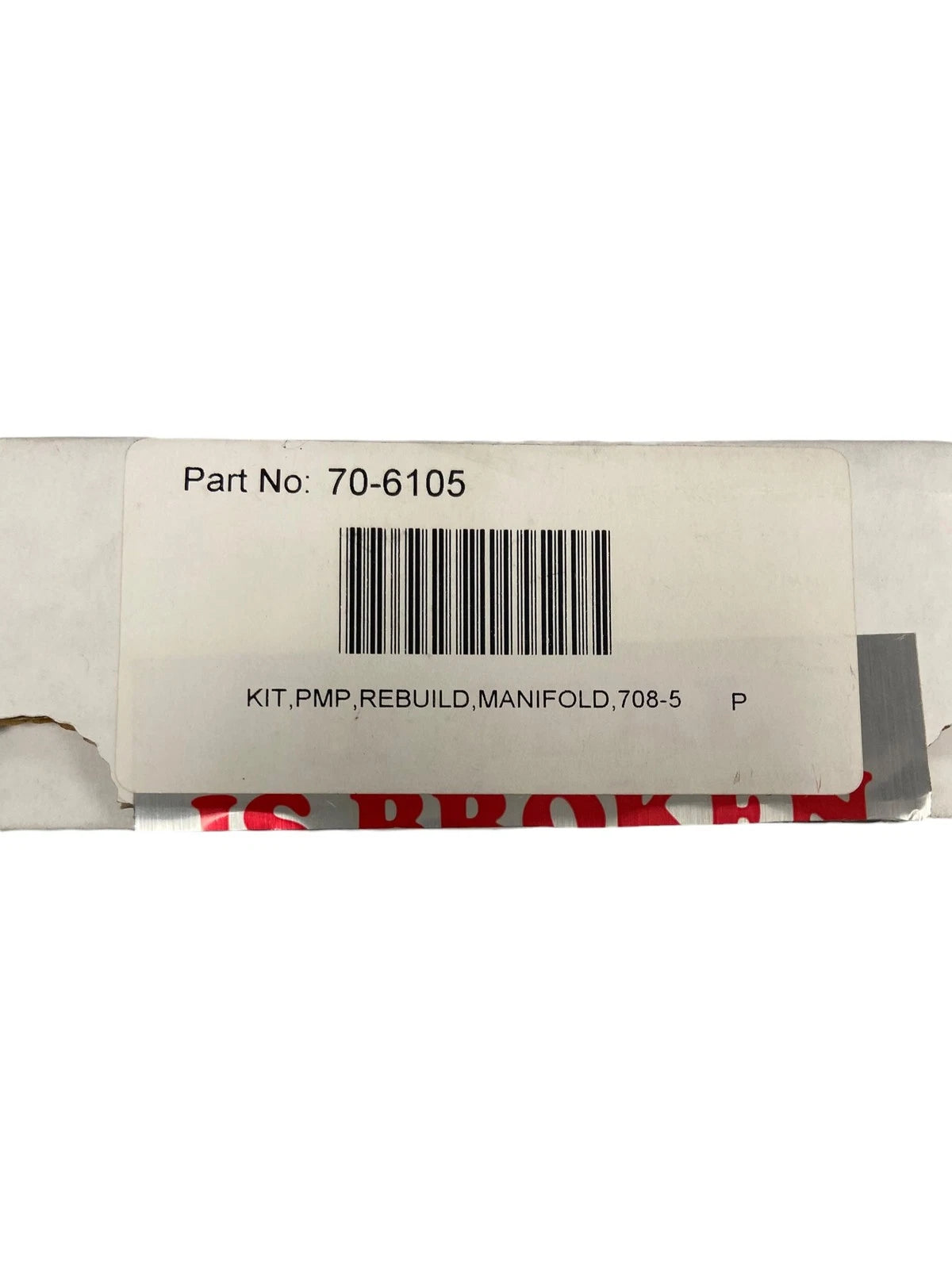 Pump Rebuild Kit for Parker 70-6105, 708-5 (See Details)