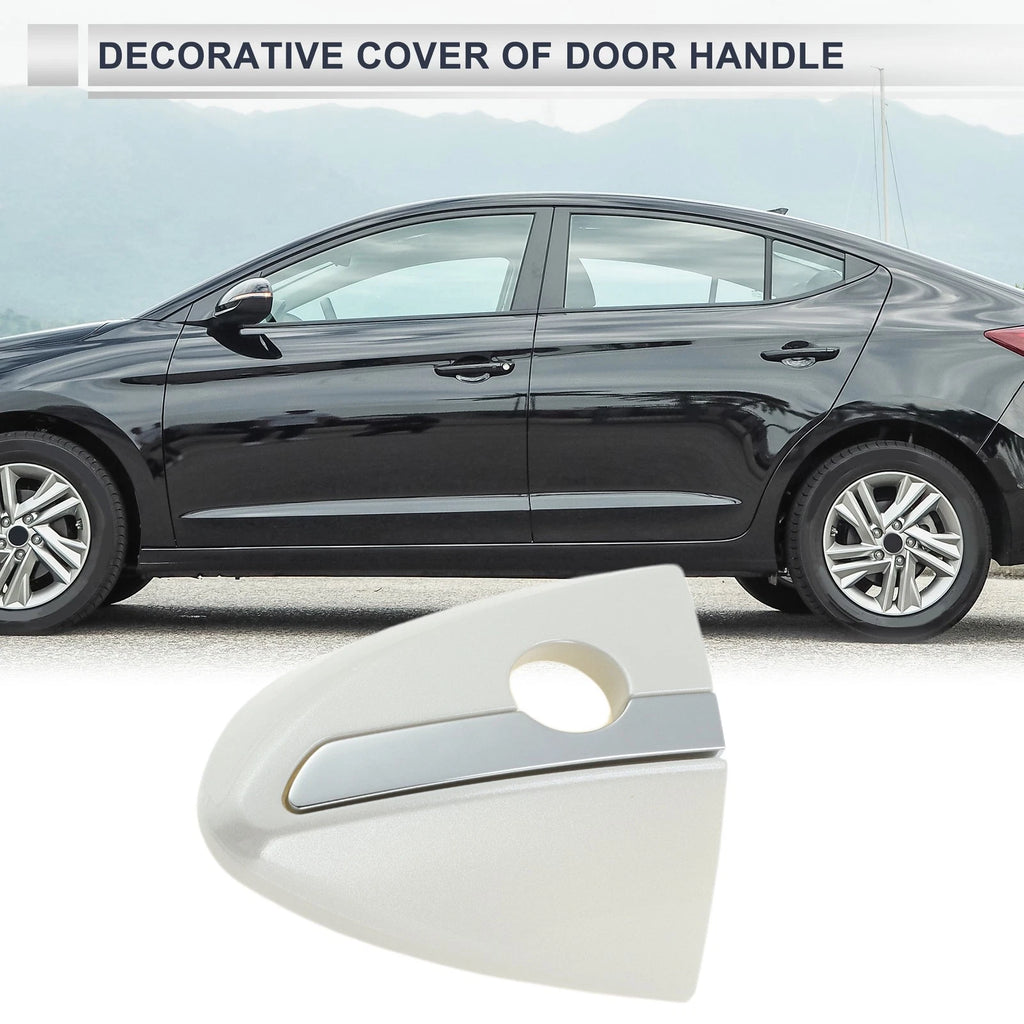 Front Left Door Handle Lock Cylinder Cover Set for Toyota Corolla (2014–2018)