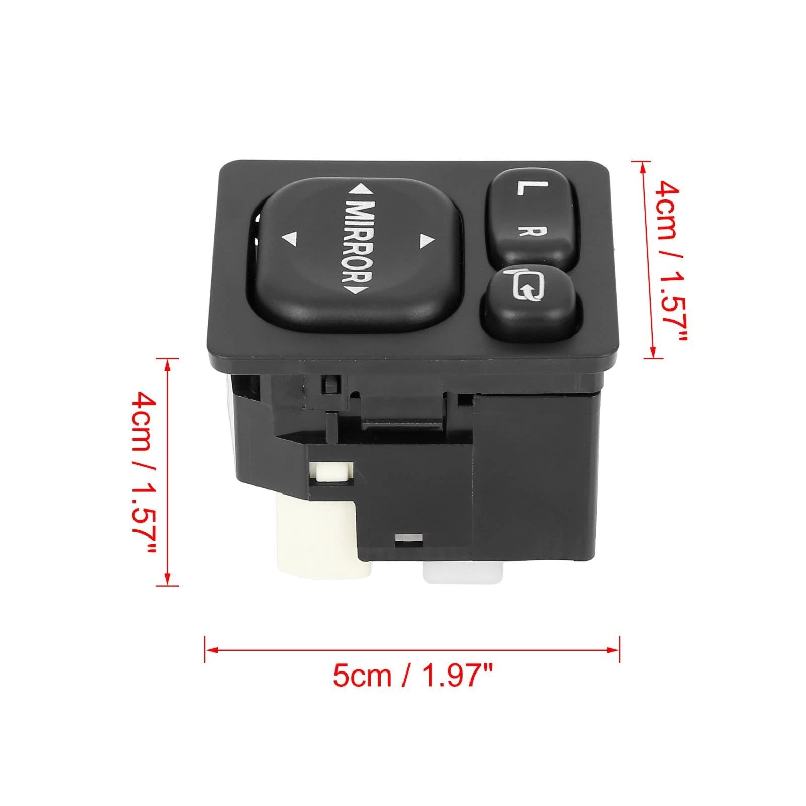 Rear View Mirror Control Switch Replacement for Toyota Prius C (2014–2019)