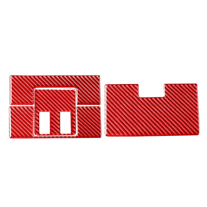 4X Interior Reading Light Fairing Trim for Toyota Tundra (2014–2021) Red