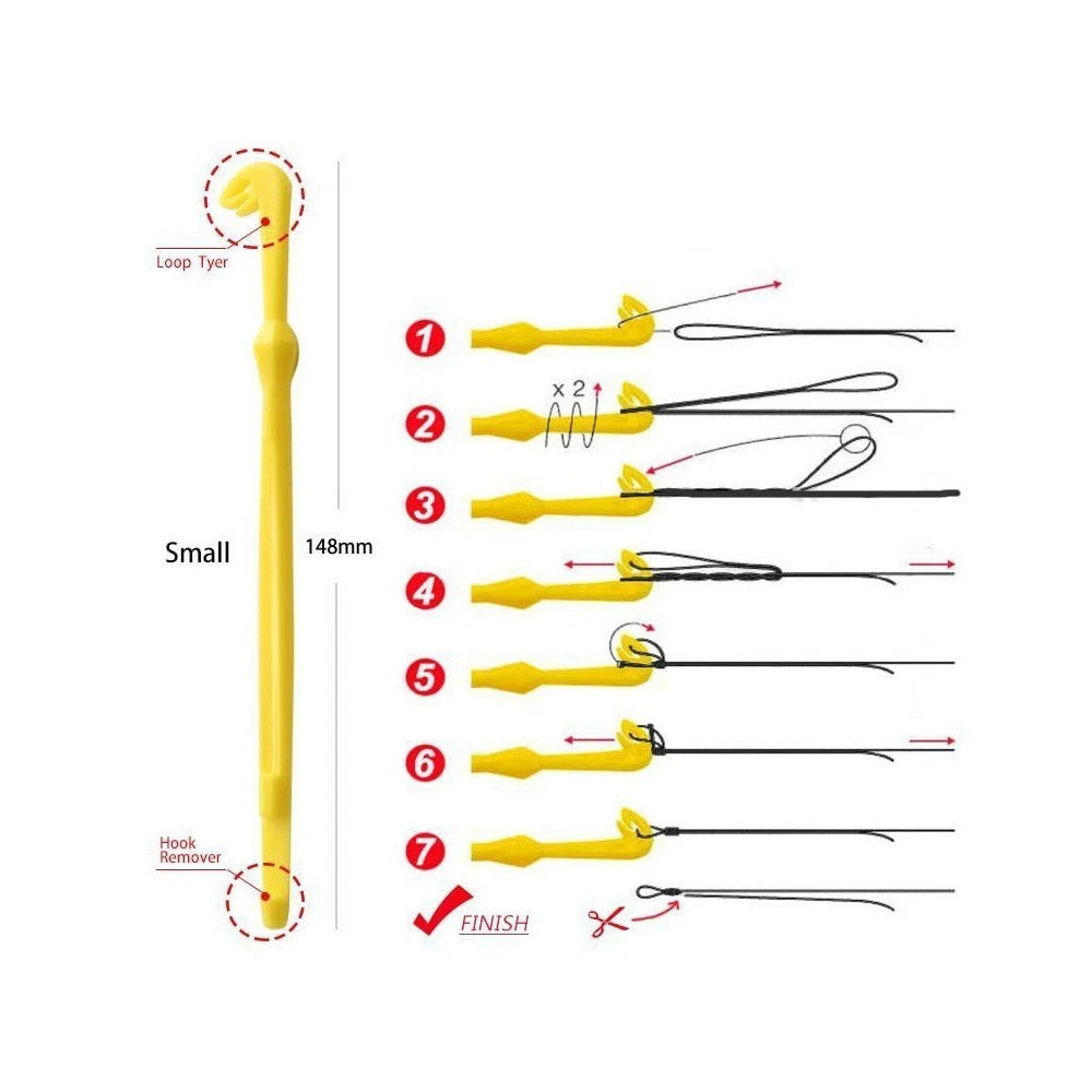 2X Thread Hooks for Crochet Fishing Yarn Sewing Tool