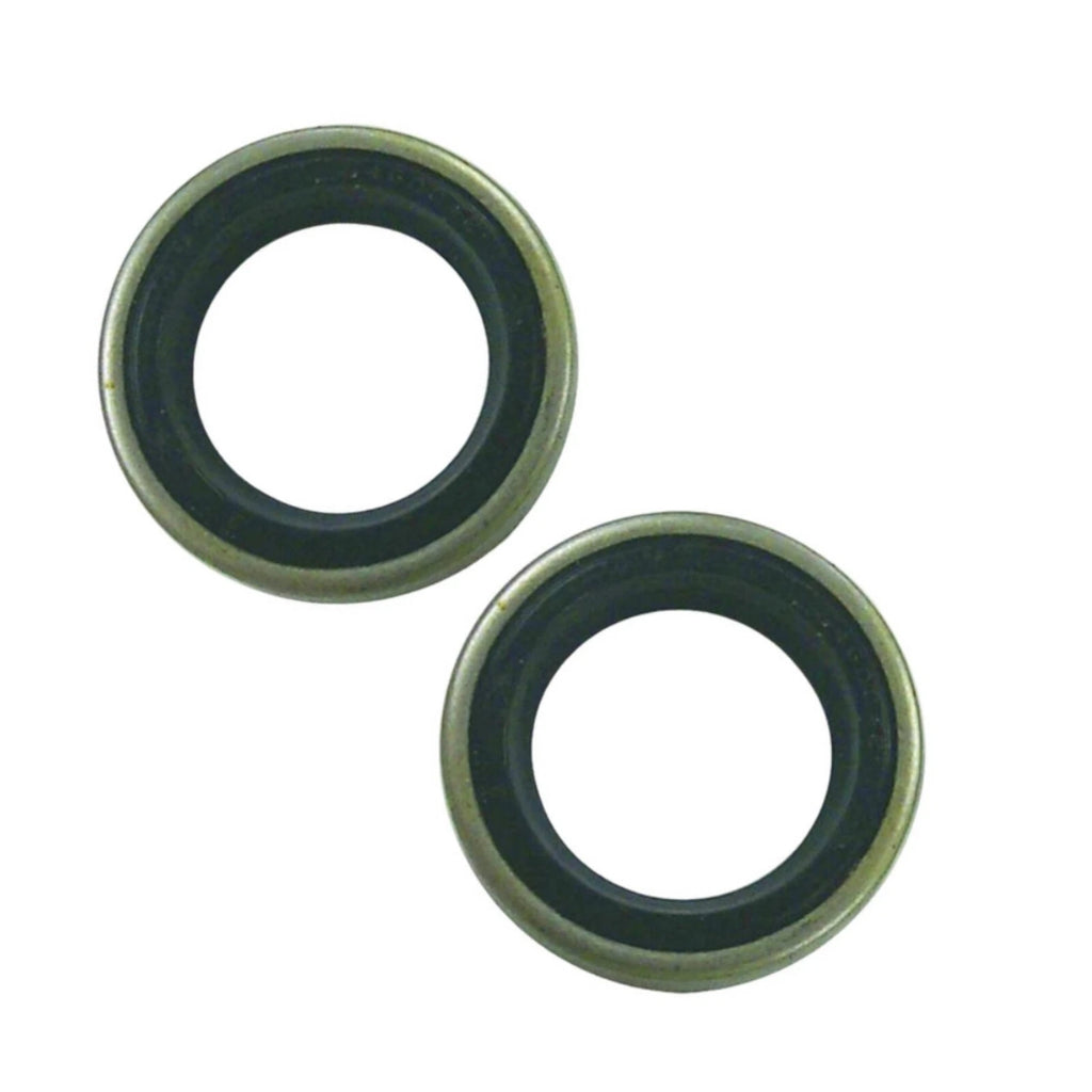 2Pcs Oil Seal for Mercury Mariner 75-120HP Outboard (26-94038, 26-30727, 26-31489)
