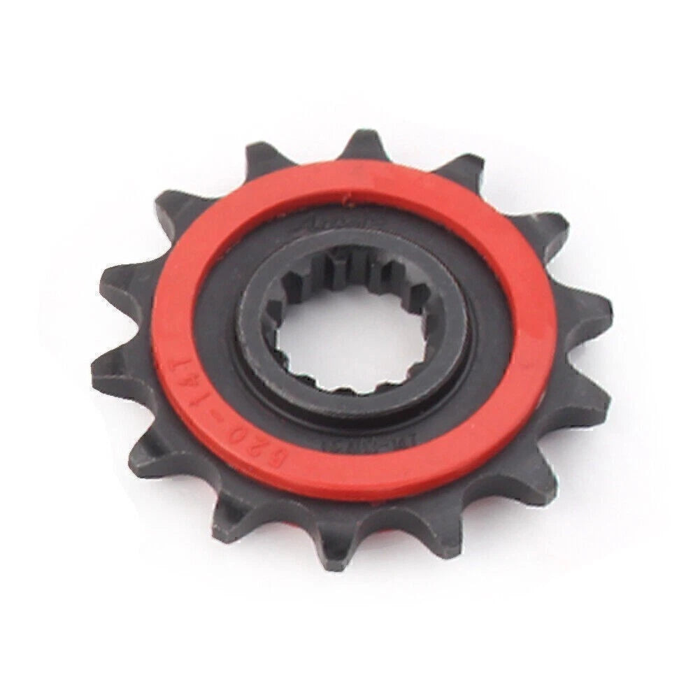 14T Rubber Cushioned Front Sprocket for Kawasaki Z250/Z300 (2013–2016)