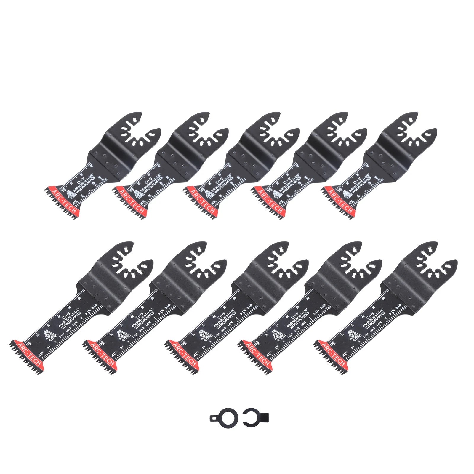 10 PCS Oscillating Multitool Blades for Japanese Tools (Extra-Long)