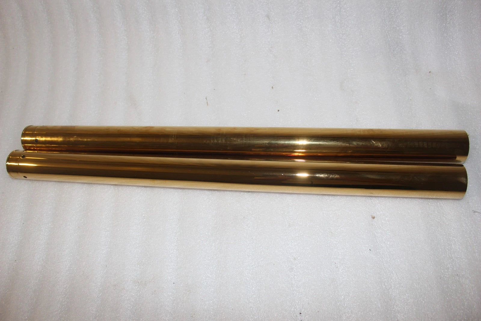 Gold Fork Tubes 49mm for Harley Davidson Dyna (2006–2017) 0404-0339