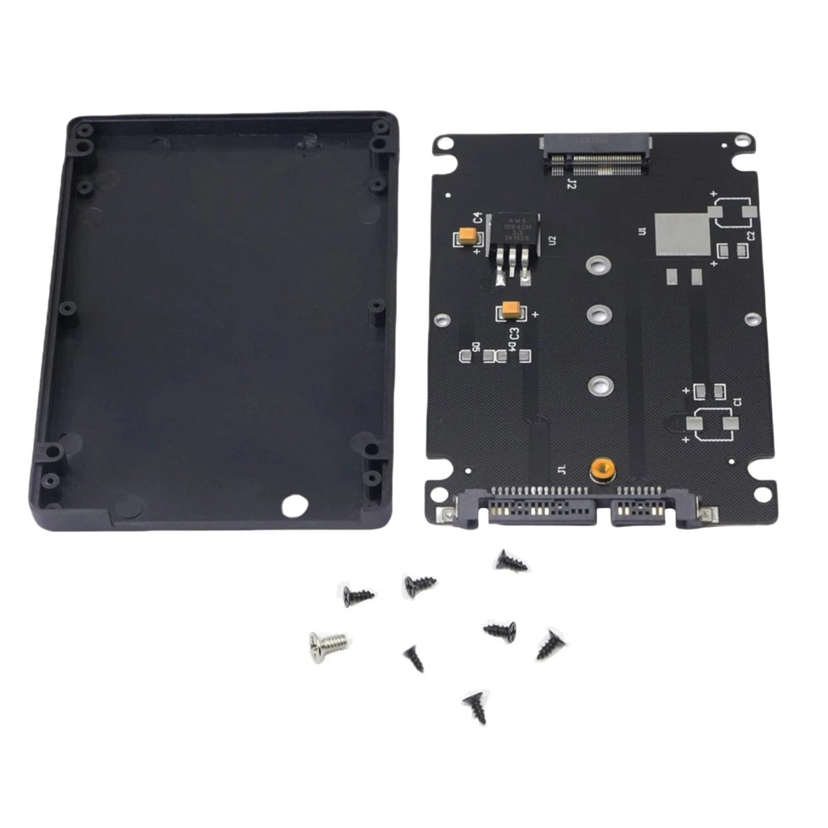 M.2 NGFF SSD 2.5" SATA Adapter for Windows/iOS/Linux (Plug & Play)