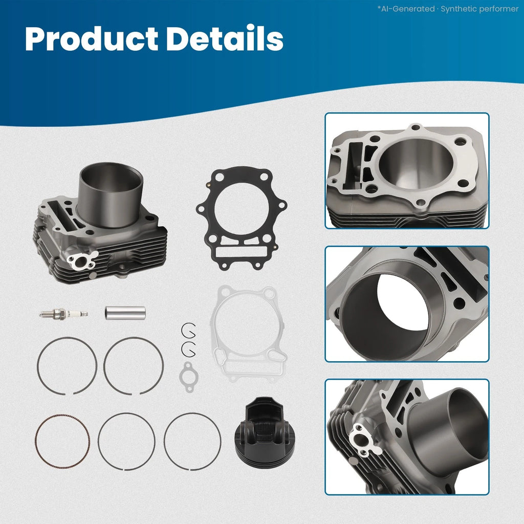 Engine Cylinder Piston Gasket Kit for Suzuki Eiger 400 LTF400 (2002–2007)