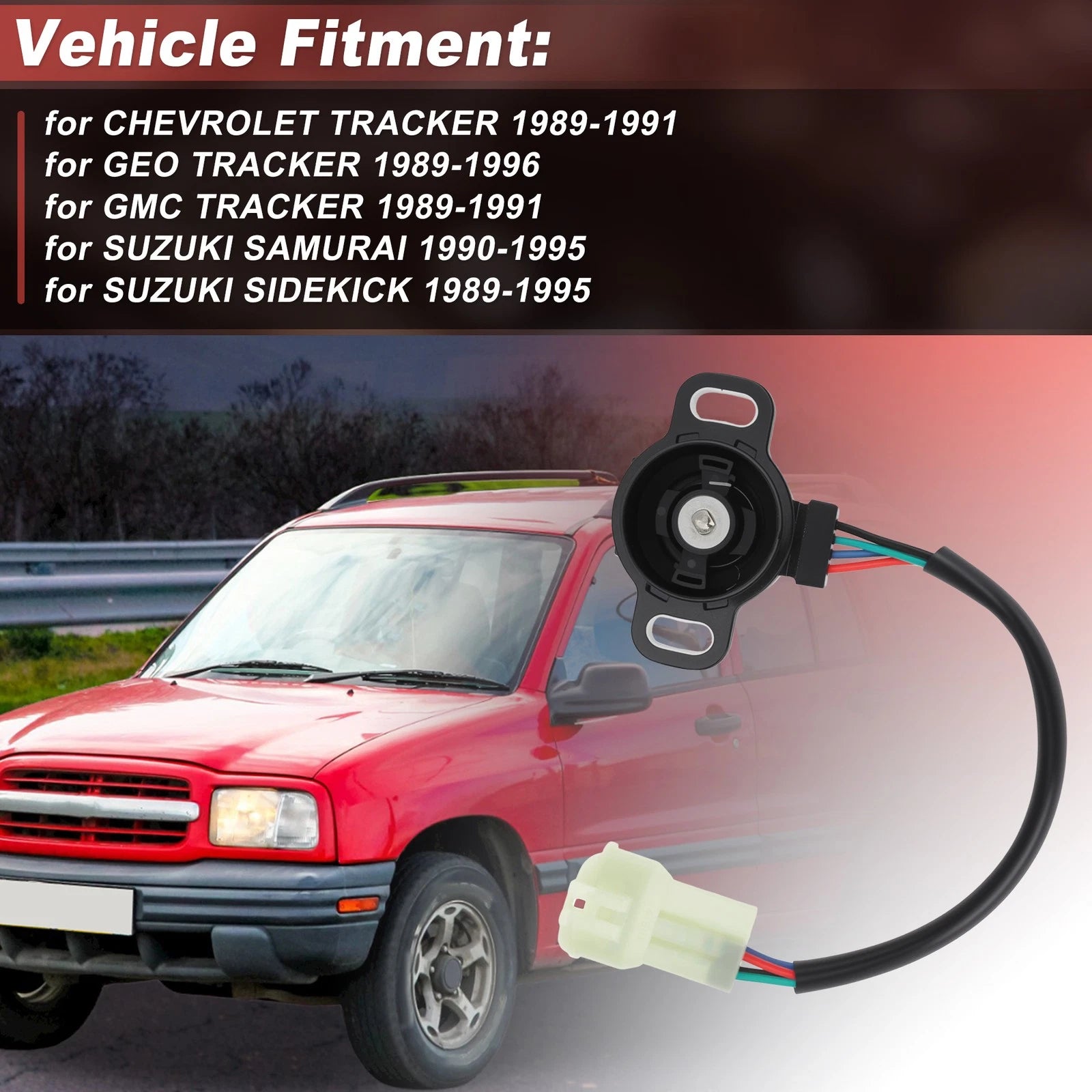 Throttle Position Sensor Replacement for Suzuki Samurai (1989–1995)