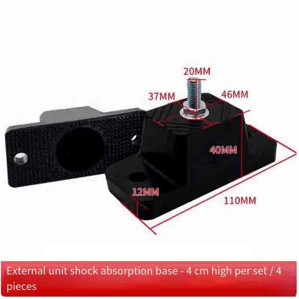 Anti Vibration Pad Set for Air Conditioner Outdoor Unit Stability Support