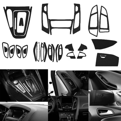 Premium Finish Car Air Vent Outlet Cover Trims For Ford Focus 2015 2018 (29pcs)