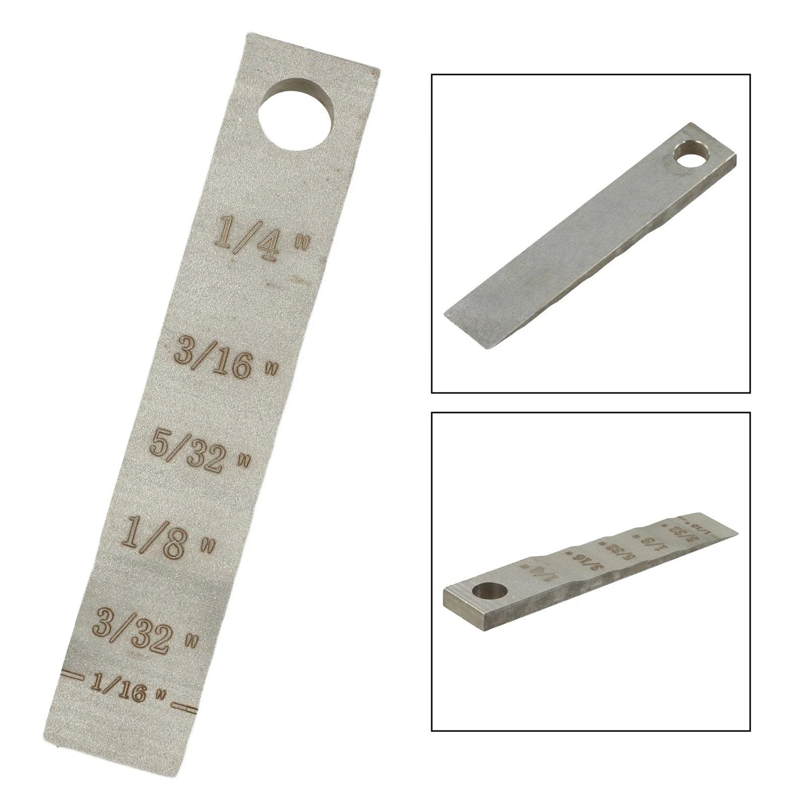 Pipe Spacer Wedge Step Feeler Gauge for Welding (Multiple Step Sizes)
