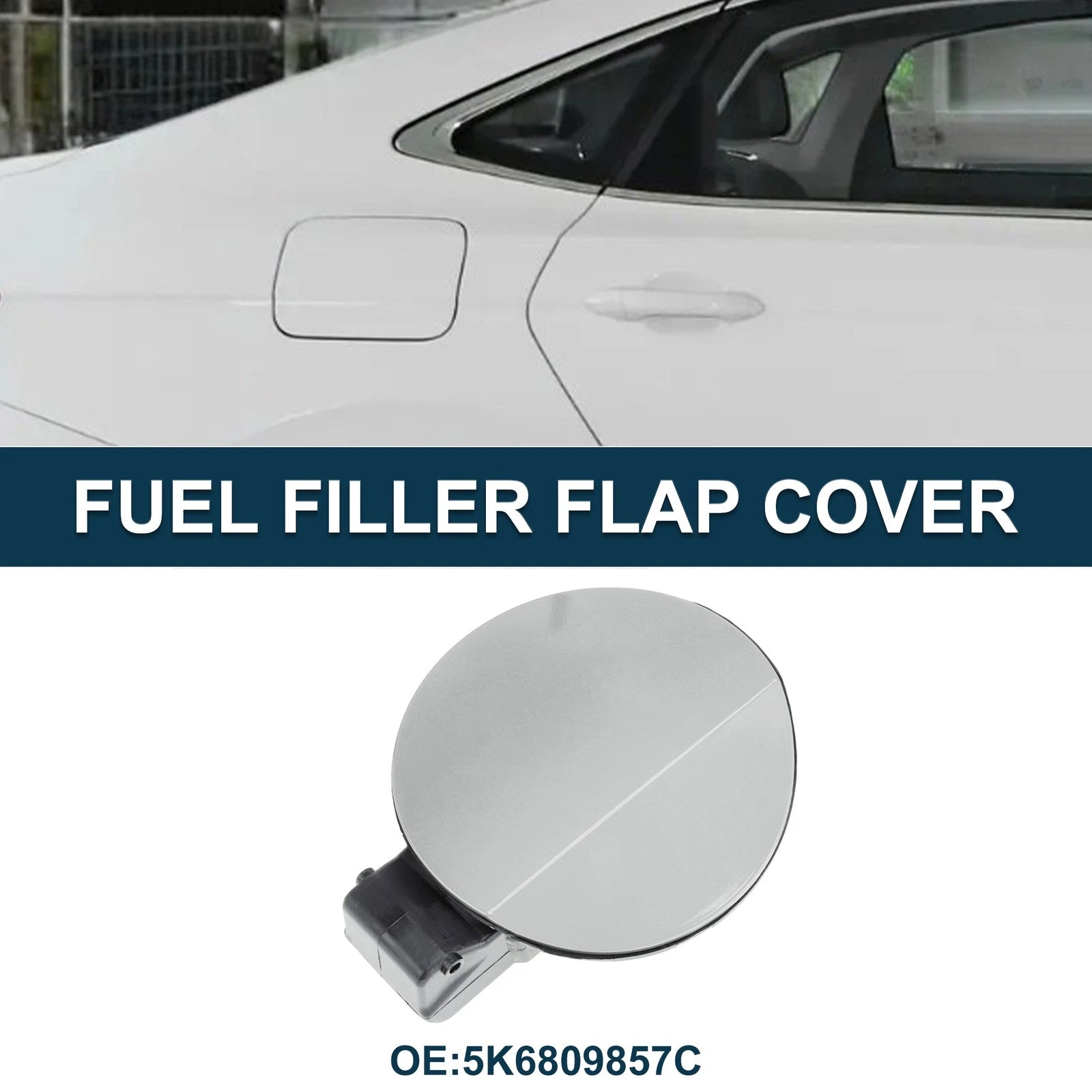 Fuel Tank Door Cap Replacement for Volkswagen Golf 6 (2010–2013)
