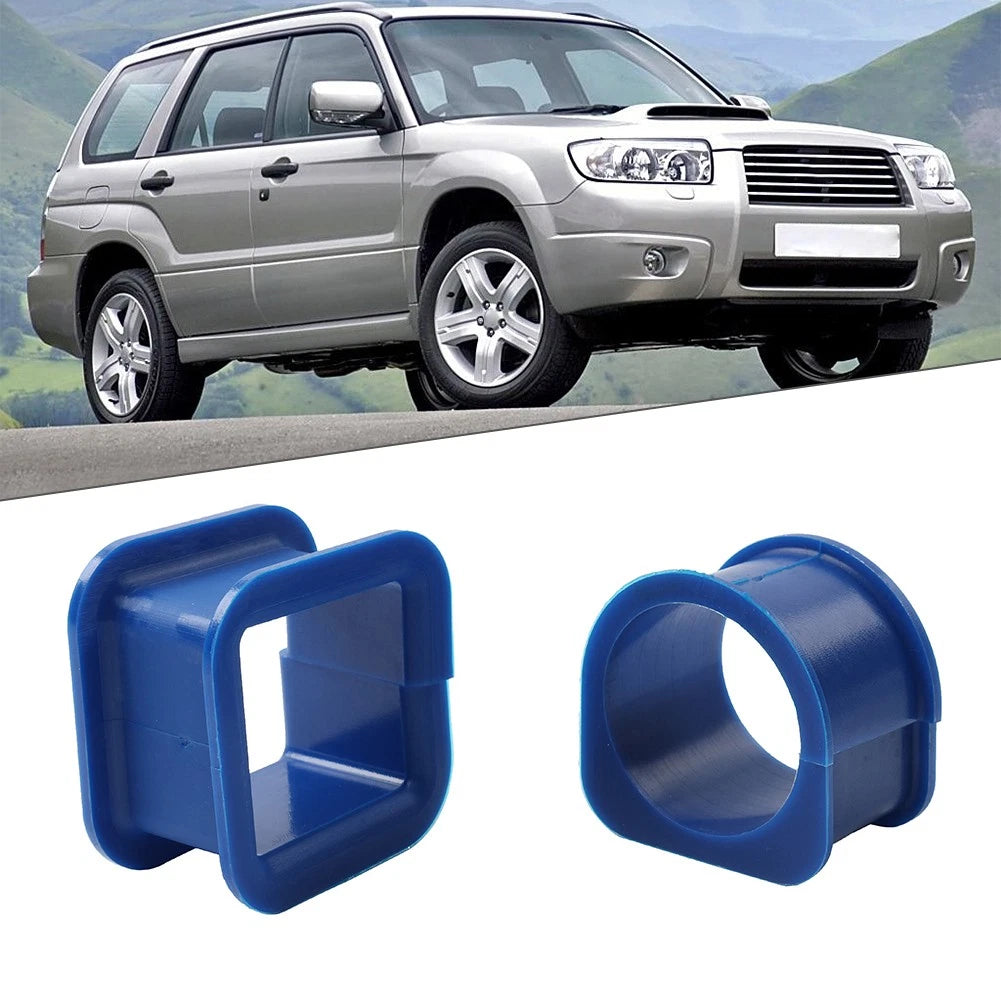 2x Steering Rack Pinion Mount Bushing Kit For Subaru Forester Impreza Legacy