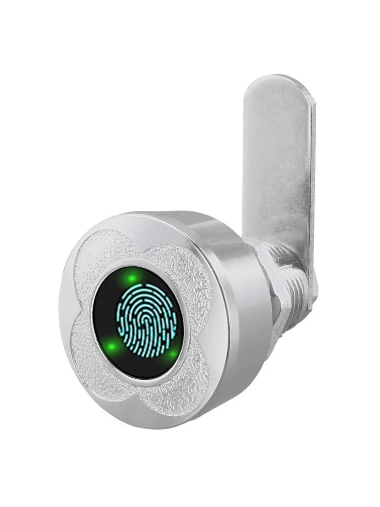 Aluminum Alloy Smart Drawer Lock with Fingerprint Access for