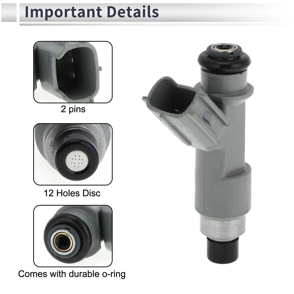 Fuel Injector Replacement for Toyota Crown GRS20 3GRFE (2010–2013)