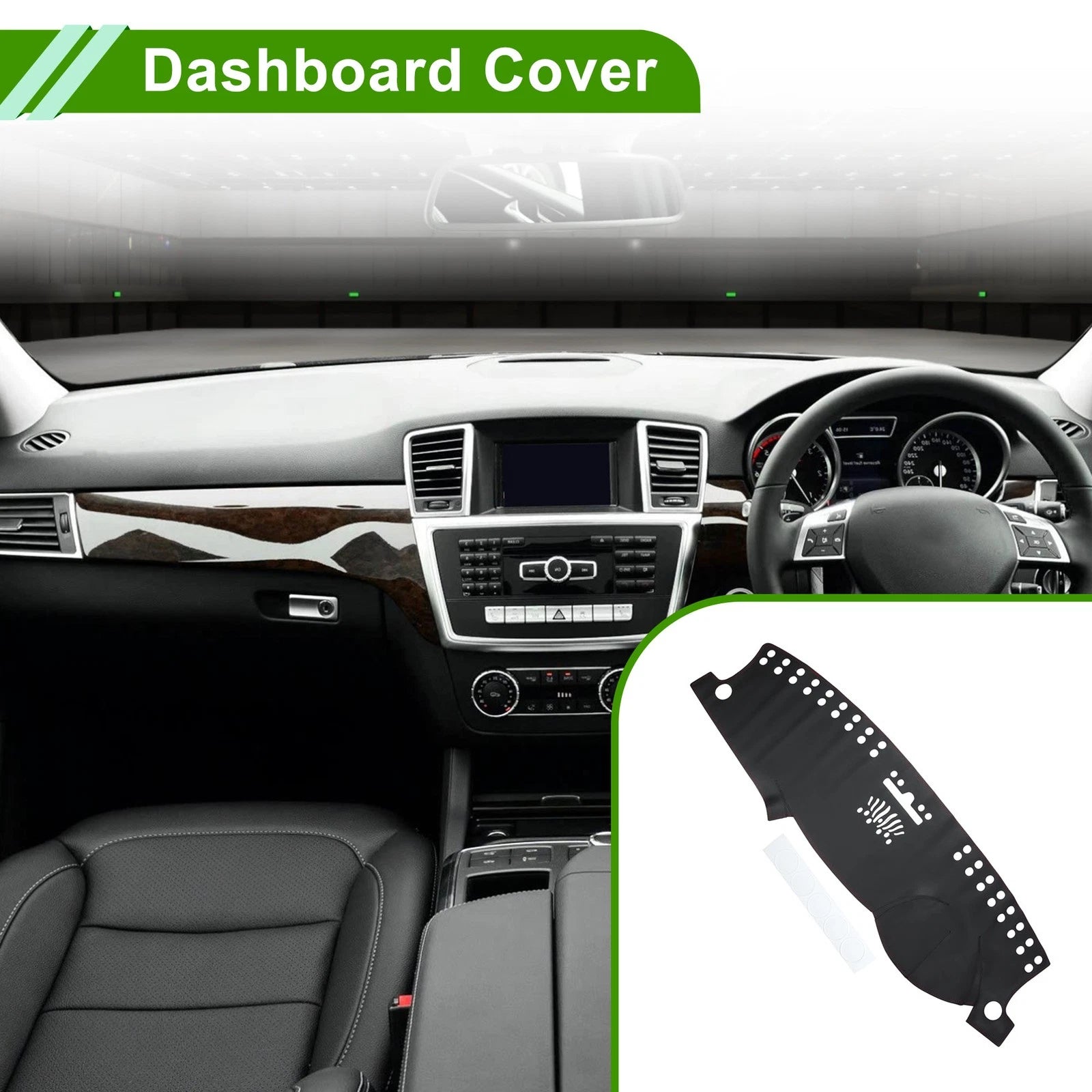 Dashboard Cover for Mercedes-Benz ML-Class (2012–2015) Dash Mat Carpet