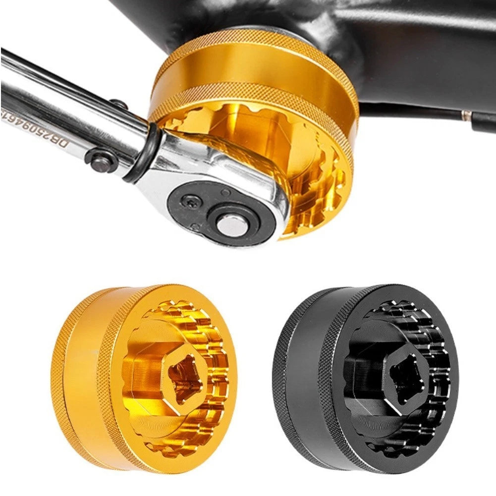 5-in-1 Bottom Bracket Wrench Tool for Standard Threaded Bottom Brackets