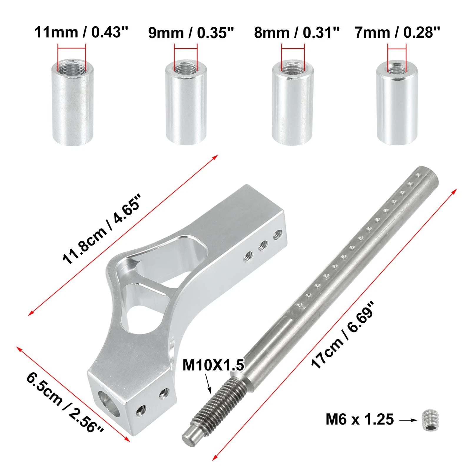 Gear Shift Knob Extender Lever Extension for Honda EG EK (1992–2001)