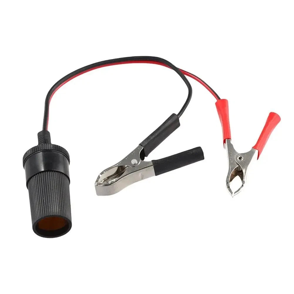 12V Car Adapter DC Power Socket for Boats and Campers (ABS, Copper)