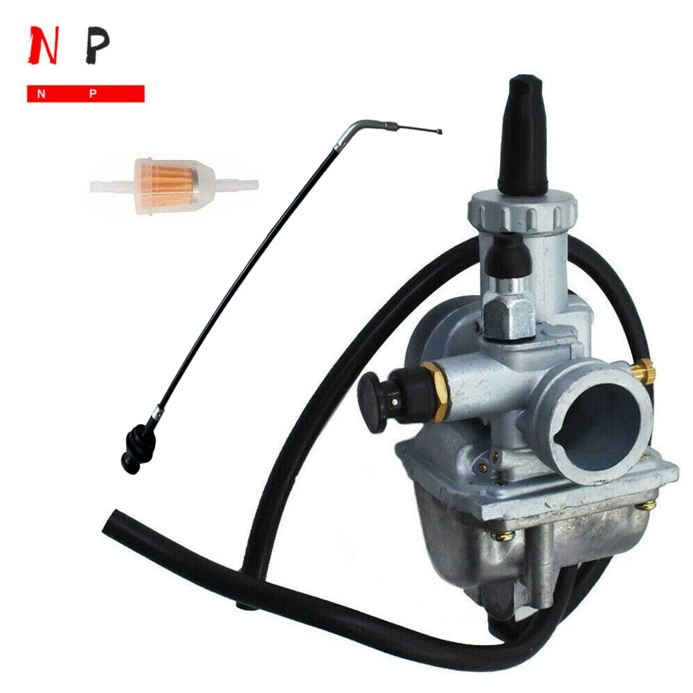 Carburetor & Choke Cable for Suzuki Quadrunner 160 (1989–2004)