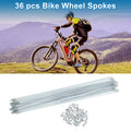 Bicycle Spokes Set Galvanized Carbon Steel 261mm for 14G (36)