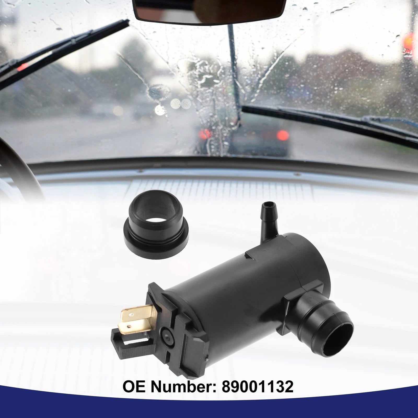 Windshield Washer Pump Replacement for Honda Civic (1988–2004)
