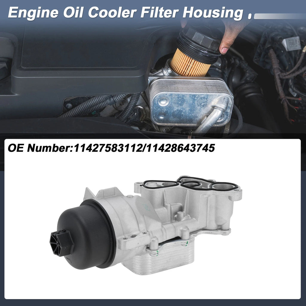 Engine Oil Filter Housing for Mini Cooper (2010–2015) No. 11427583112