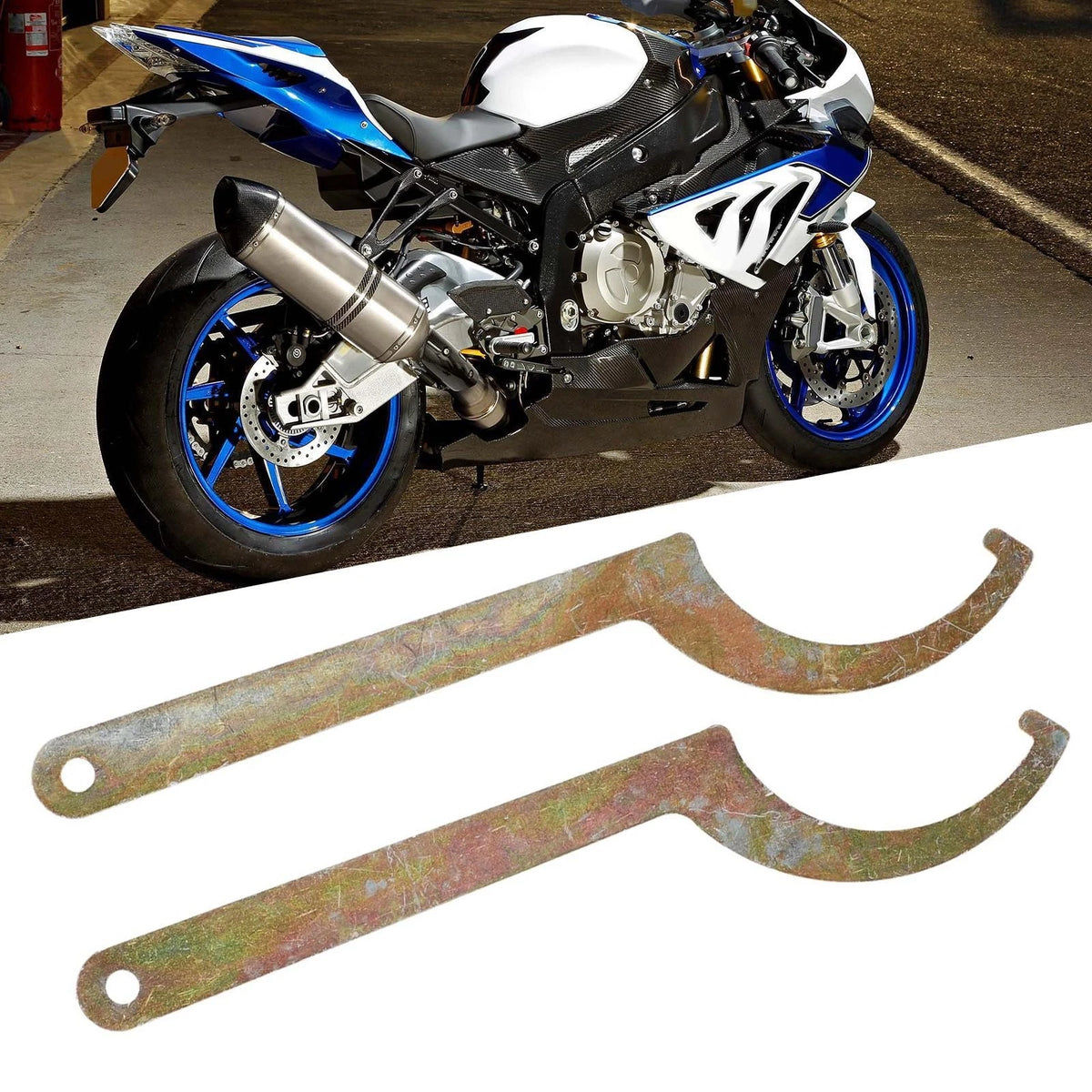 2X Accessories Spanner for Bike Repair Shock Absorber