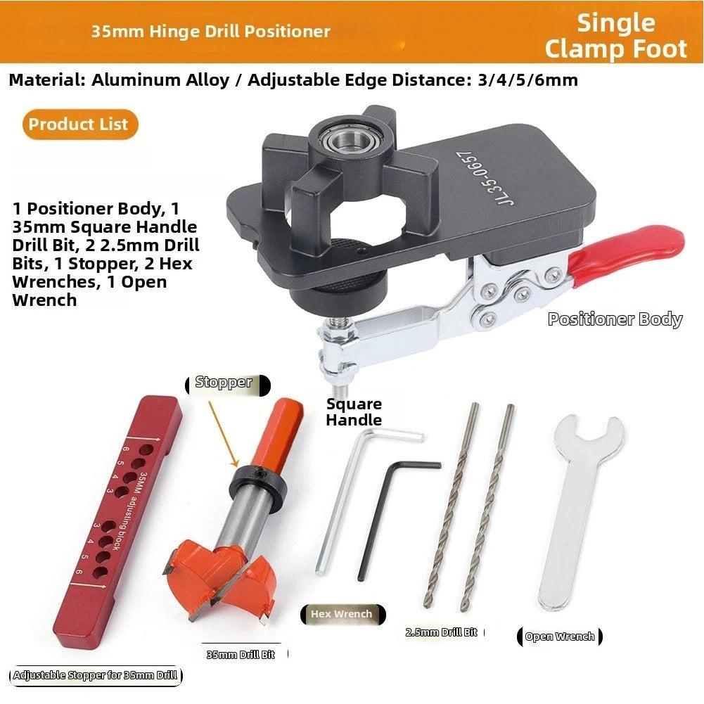 35mm Hinge Locator for Cabinet Plate Hinges
