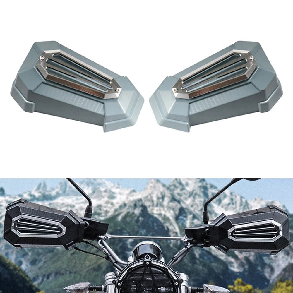 2X Handguard Shield Deflector for BMW Honda Harley (Universal)