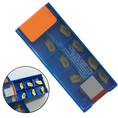 10 Pcs Grooving Cut-Off Carbide Inserts for Automotive Applications