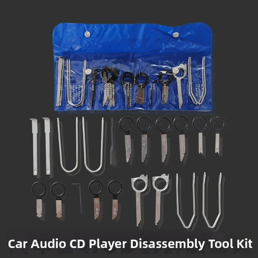 20-Pc CD Player Removal Tool Set for Car Sound System