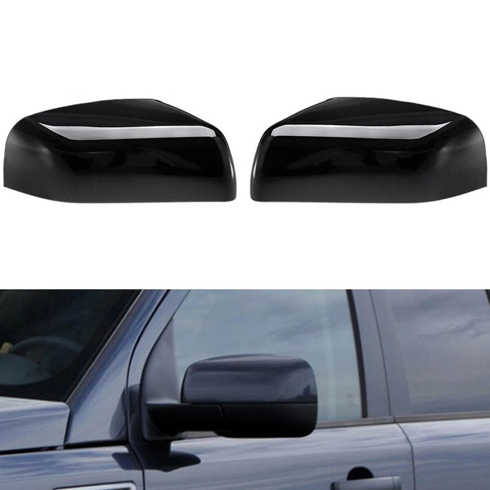 Mirror Cover Cap for - Black, Easy Installation