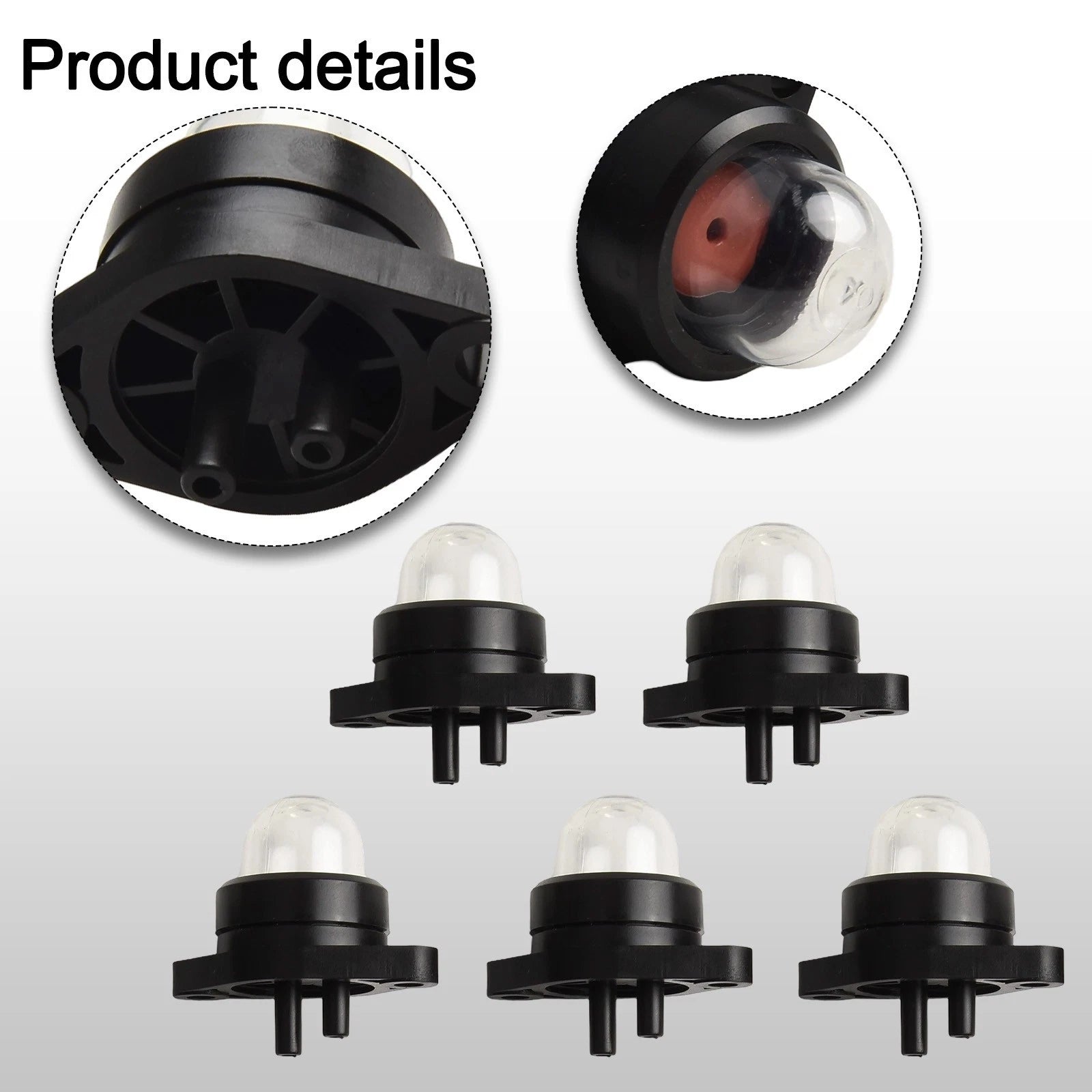 5X Replacement Carburetor Bulbs for Poulan Chainsaws