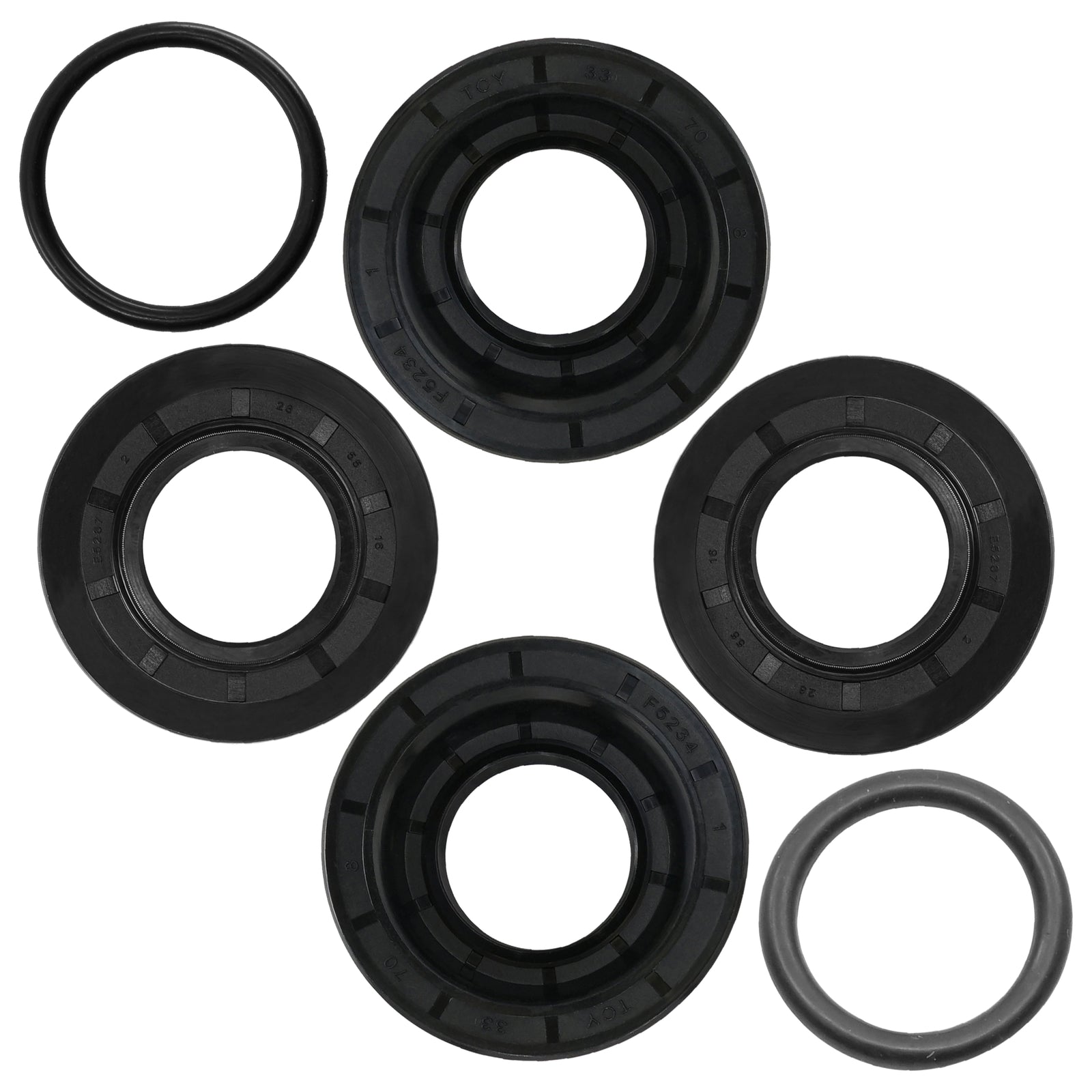 Caltric Rear Differential Seal and O Ring Replacement for Honda Rincon TRX680 (2006–2013)