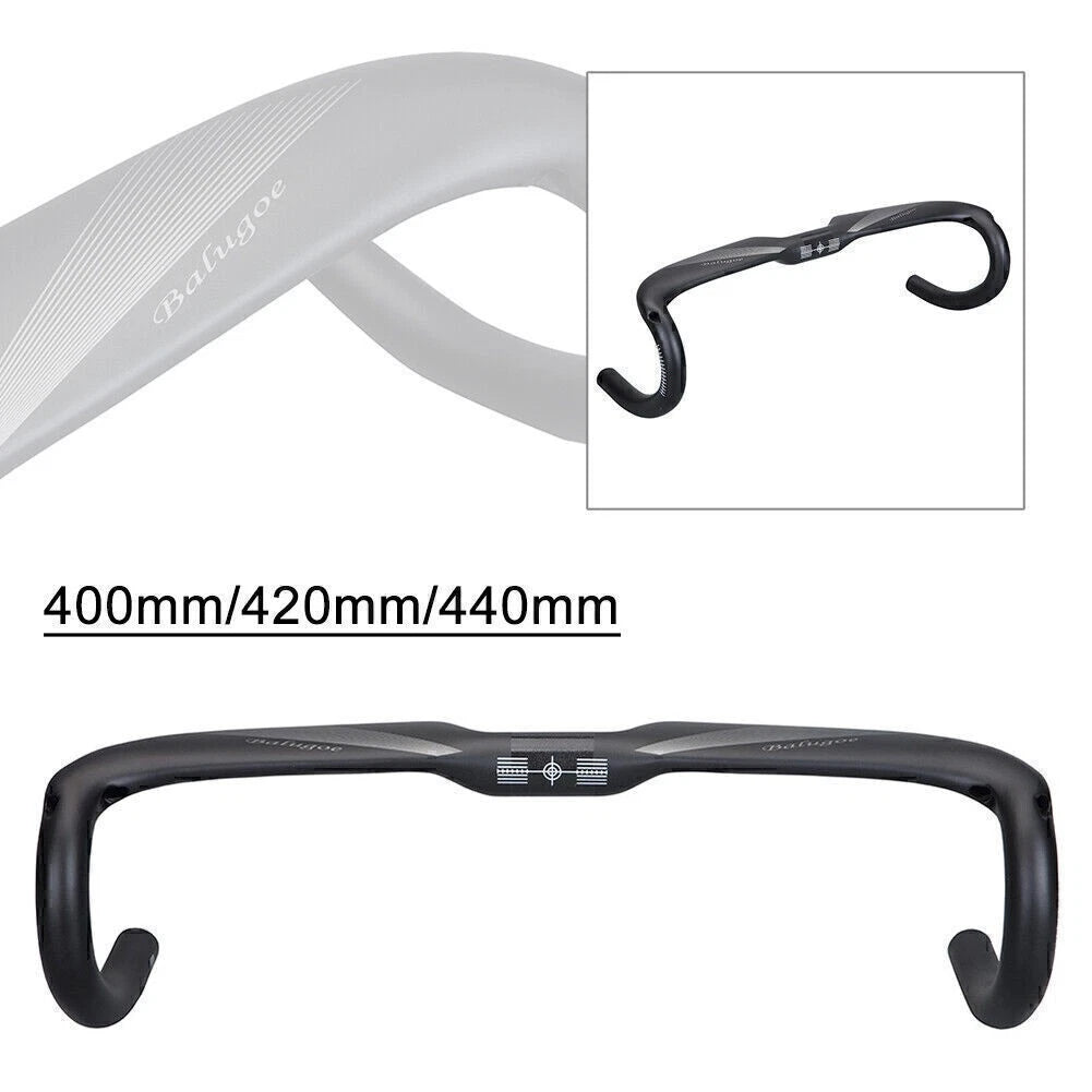 For UD Road Bicycle Drop Handlebar Handle Bars 31.8 Better Airflow Carbon mo