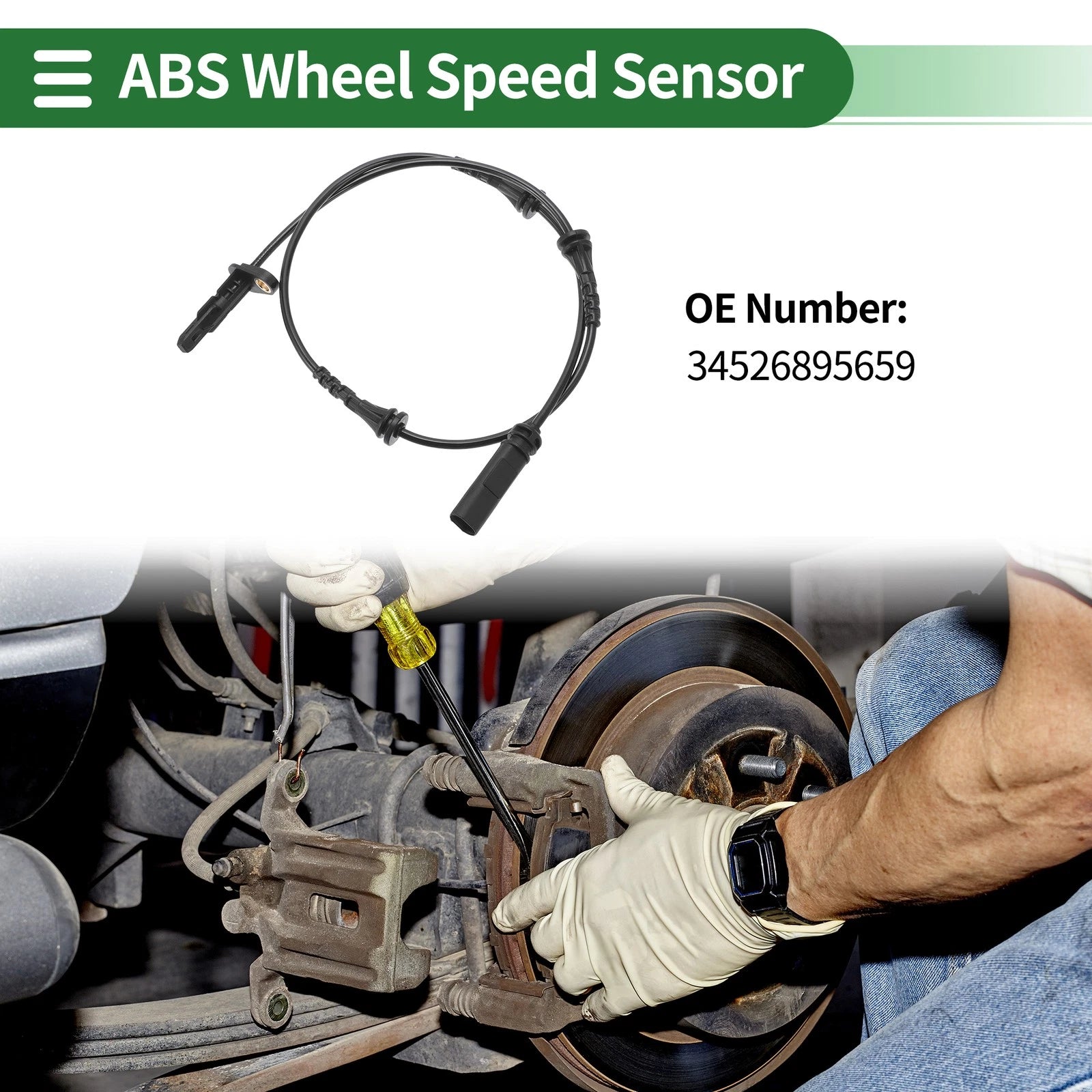 ABS Wheel Speed Sensor Replacement for BMW X3 G01 (2018–2024) Left Rear