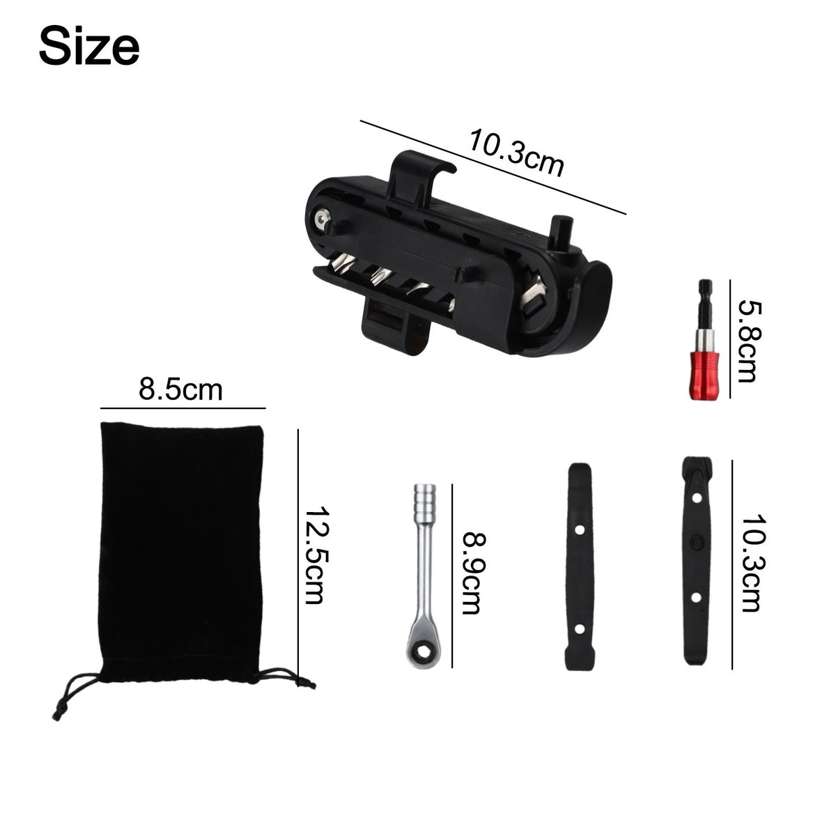 Rugged Bike Repair Kit for (No Specific Years)
