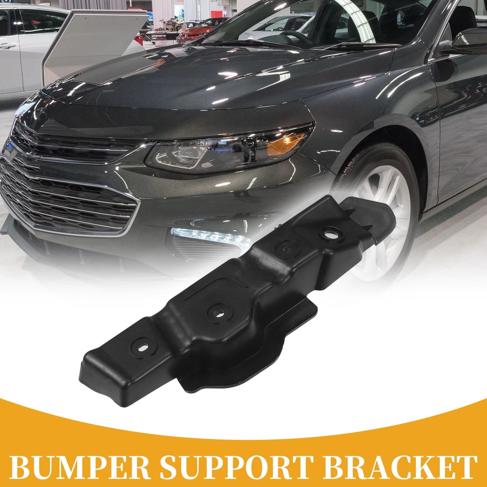 LH Side Front Bumper Support Bracket Replacement for Chevrolet Malibu (2013–2015)