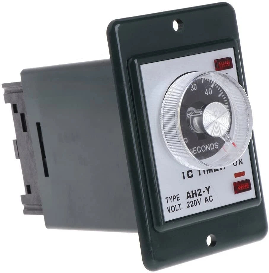 DIN Rail Compatible Time Relay AH2Y with Fast Installation Options