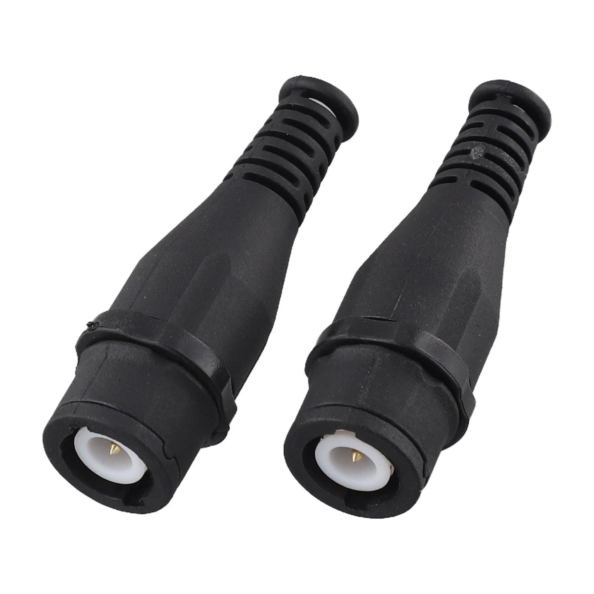 Set of 2 BNC Male Adapters for Video and Power Supply Integration