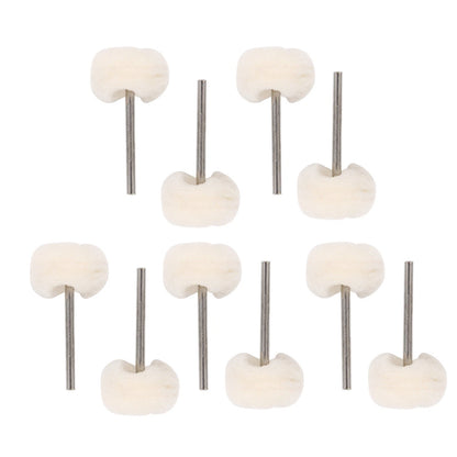 3mm Soft Polishing Brush Buffing Wheel Set for Jewelry Tool (10 Pack)