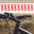 10pcs Brake Cable Clip S Style Replacement for Mountain Bike Bicycle