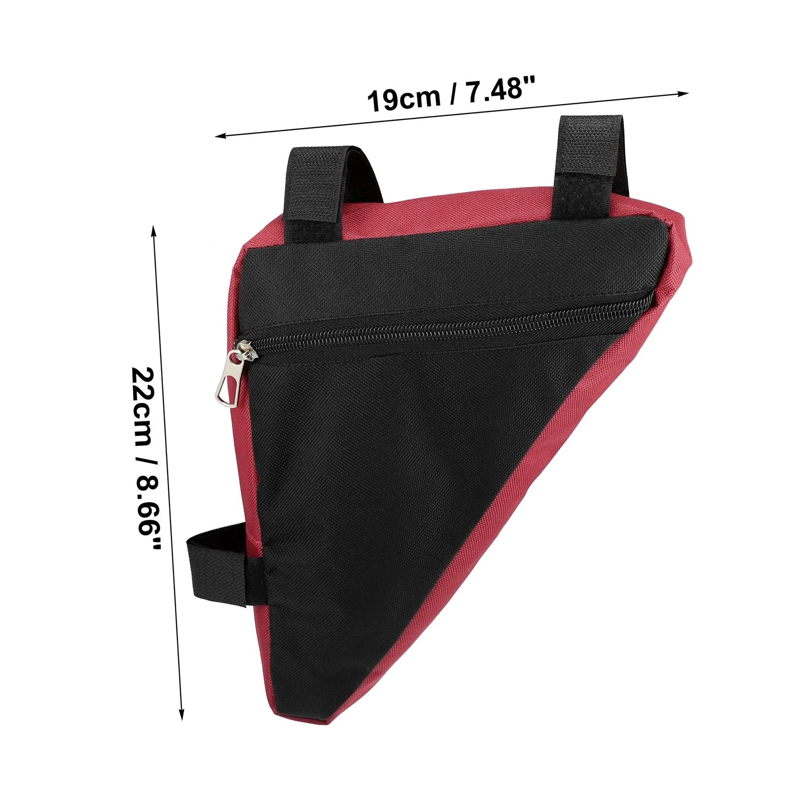 Bicycle Triangle Frame Bag Front Cycling Storage for Mountain Bikes