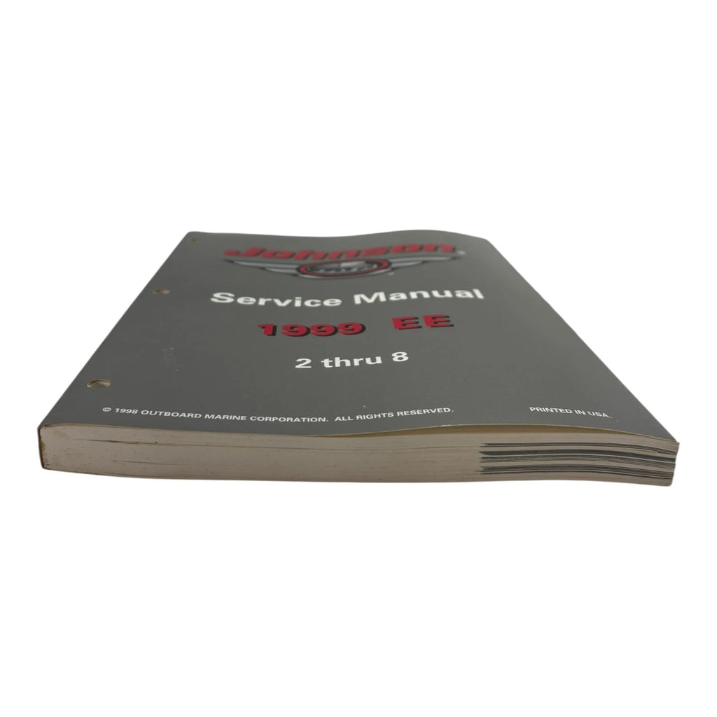 Service Manual for Johnson 787027 EE 2 thru 8 (1999)
